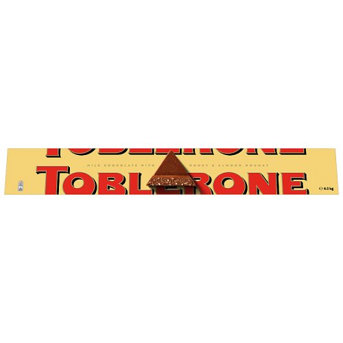 Toblerone Giant Milk 4.5kg pack shot