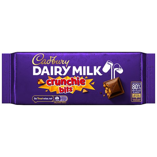 Cadbury Dairy Milk Crunchie 180g pack shot