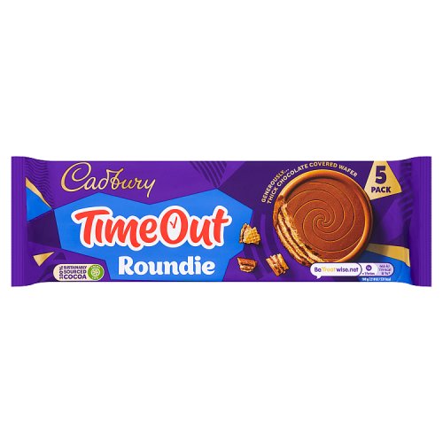 Cadbury Timeout Roundie Milk 150g pack shot