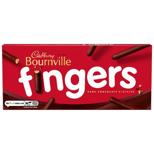 Cadbury Bournville Fingers 114g pack shot