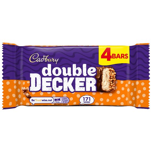 Cadbury Double Decker 4pk (4 x 37.3g) pack shot