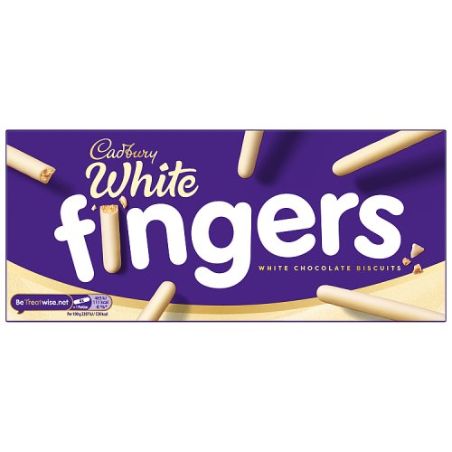 Cadbury Skeleton Fingers White Chocolate 114g pack shot