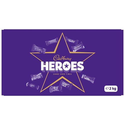 Cadbury Heroes Bulk 2kg pack shot