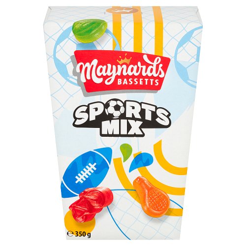 Maynards Bassetts Sports Mix Carton 350g pack shot