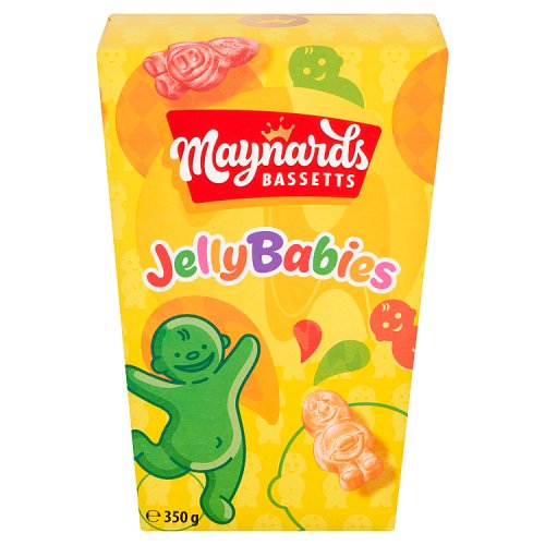 Maynards Bassetts Jelly Babies Carton 350g (E) pack shot