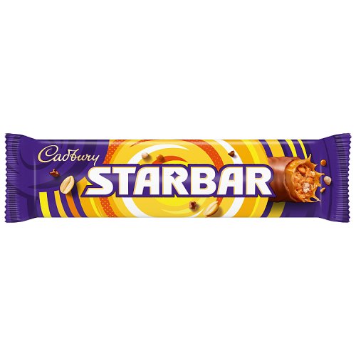 Cadbury Starbar 4pk 148g pack shot