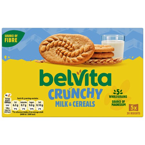 Belvita Milk & Cereals 5pk pack shot