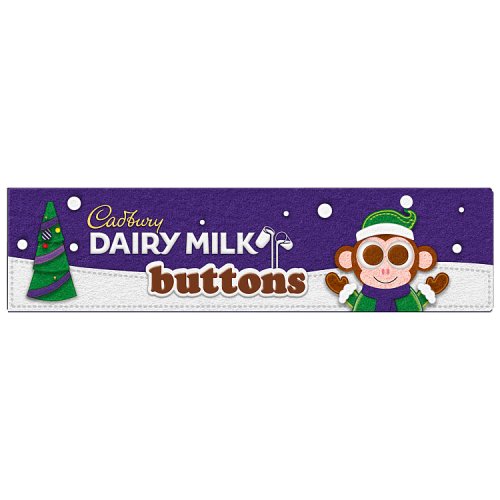 Cadbury Dairy Milk Buttons Tube 72g pack shot