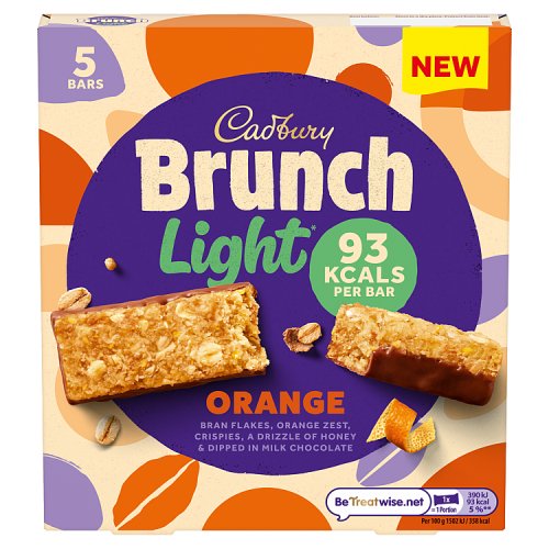 Cadbury Brunch Light Orange 4pk (4 x 26g) pack shot