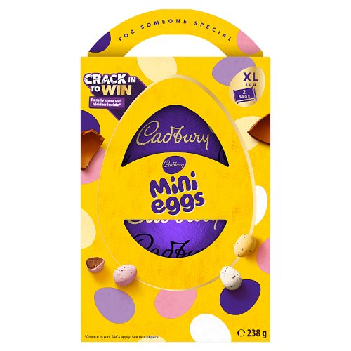 Cadbury Mini Eggs 238g pack shot