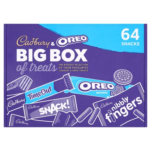 Cadbury Oreo Big Box Of Treats 64s pack shot