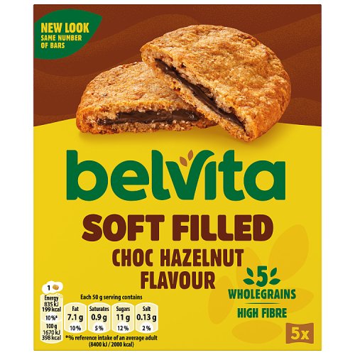 Belvita Soft Bakes Choc Chip 250g pack shot
