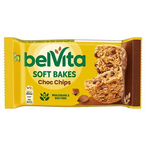 Belvita Soft Choc Chip 50g pack shot