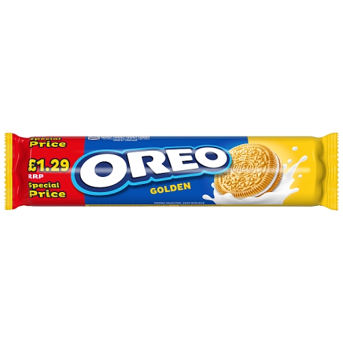 Oreo Golden PM £1.29 154g pack shot