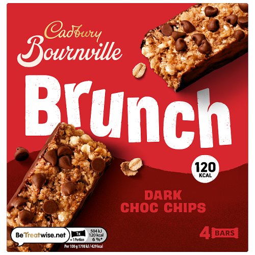 Cadbury Brunch Bar Bournville 4pk (4 x 28g) pack shot