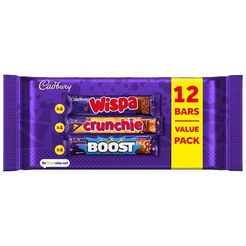 Cadbury Mixed Chocolate 12s 347.2g pack shot