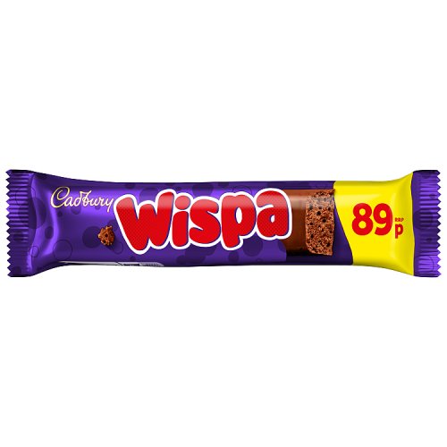 Cadbury Wispa Gold PM 89p 36g pack shot