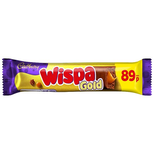 Cadbury Wispa PM 89p 48g pack shot