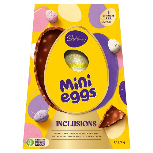 Cadbury Mini Ultimate Egg 374g pack shot