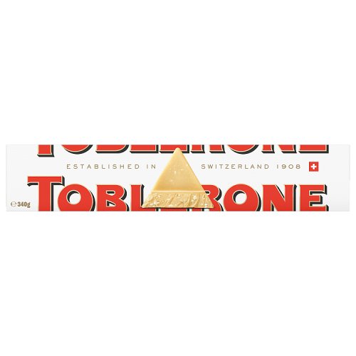 Toblerone Pyriamid White 340g pack shot