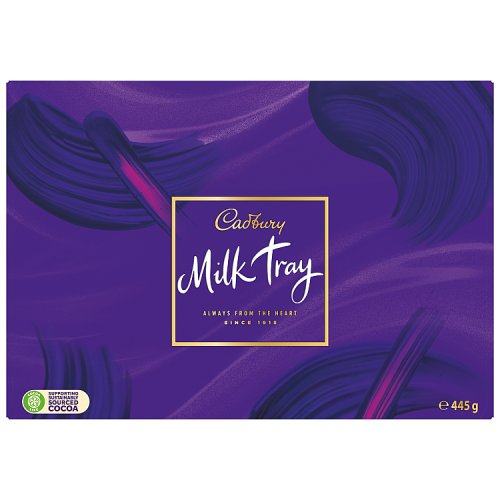 Cadbury Milk Tray 445g pack shot