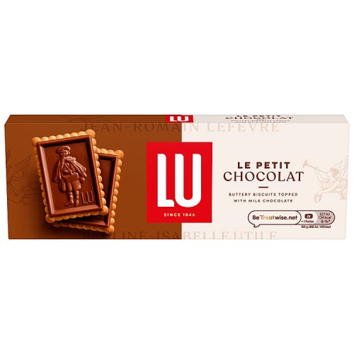 LU Le Petit Chocolat Biscuits 100g pack shot