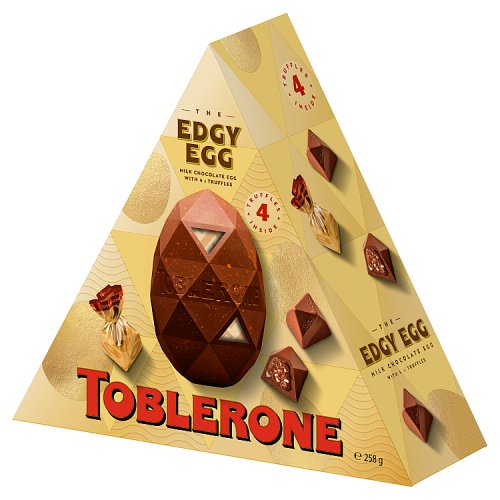 Toblerone Truffles Egg 256g pack shot
