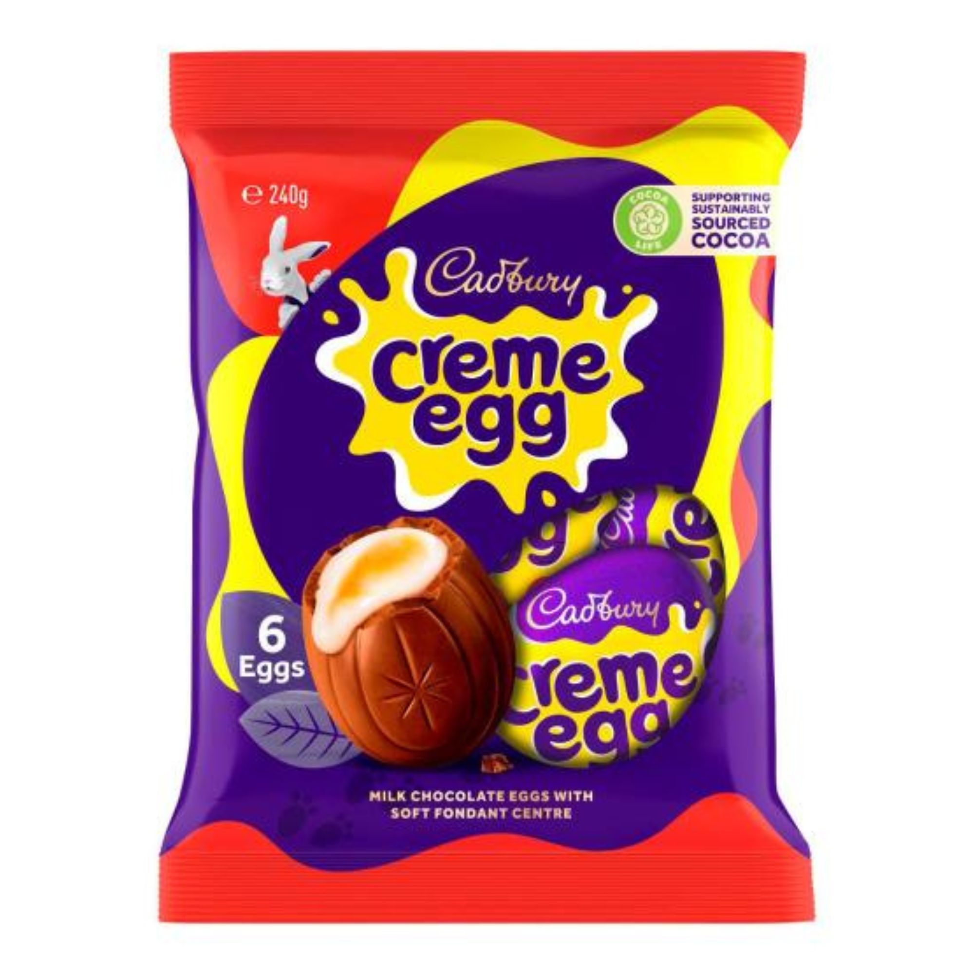 Cadbury Creme Egg 6pk (6 x 40g) pack shot