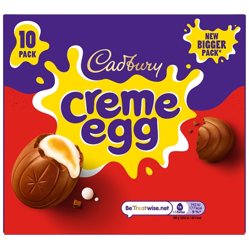 Cadbury Creme Egg 10pk (10 x 40g) pack shot