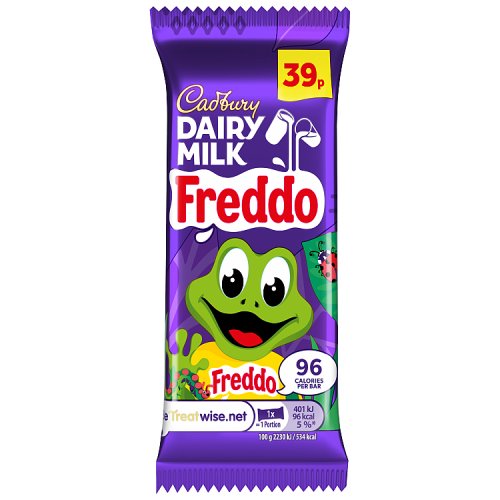 Cadbury Freddo PM 39p 18g pack shot