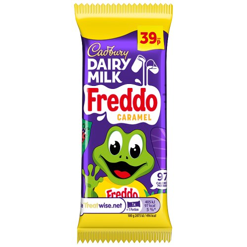 Cadbury Freddo Caramel PM 39p 19.5g pack shot