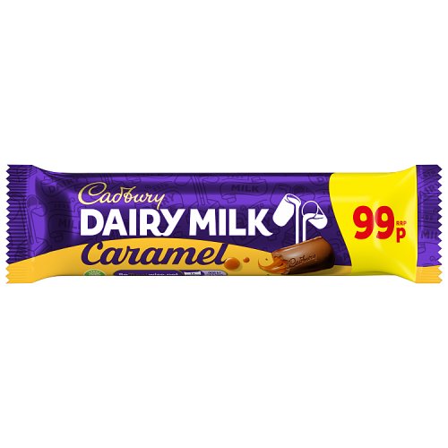 Cadbury Std Caramilk 45g PM 99p pack shot