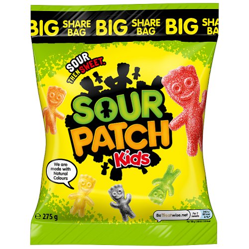 Sour Patch Kids Original 275g pack shot