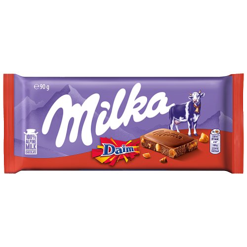 Milka Daim Pieces 90g pack shot