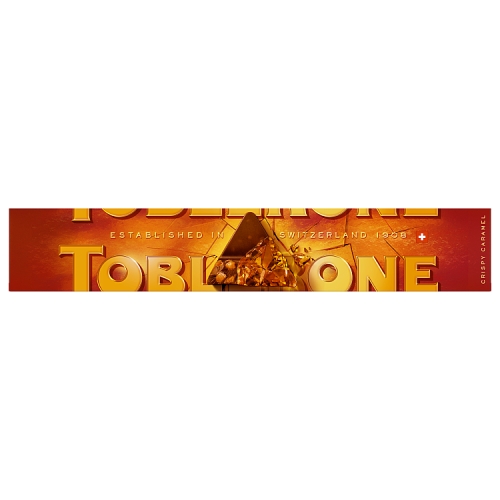 Toblerone Crispy Caramel 100g pack shot