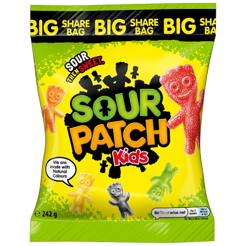 Sour Patch Kids Original 242g pack shot