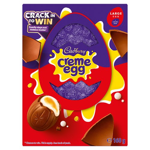 Cadbury Creme Egg Easter Egg 160g pack shot