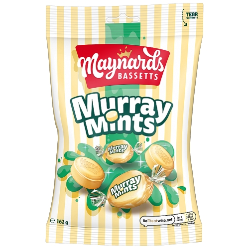Maynards Bassetts Murray Mints 162g pack shot