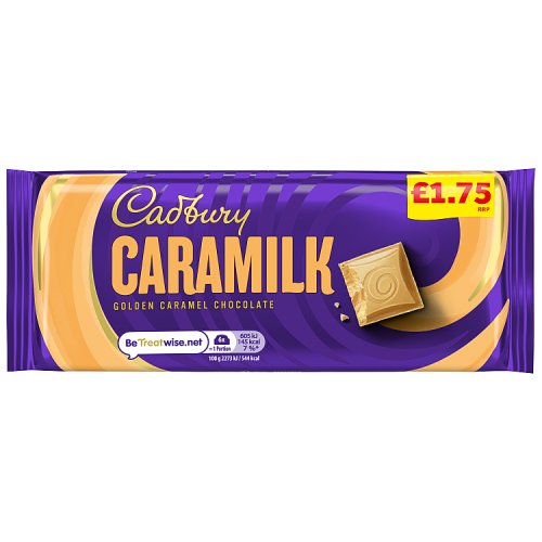 Cadbury Caramilk PM £1.75 80g pack shot