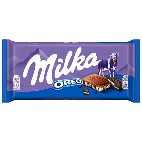 Milka With Oreo Cookies 100g pack shot