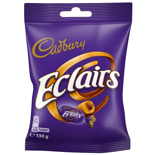Cadbury Chocolate Eclairs 130g pack shot