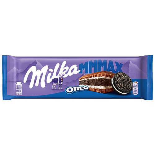 Milka Oreo Block 300g pack shot