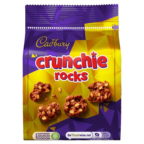 Cadbury Large Bag Crunchie Rocks 100g (E) pack shot