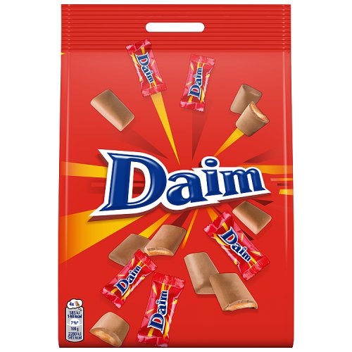 Daim Minis Large Bag 200g pack shot