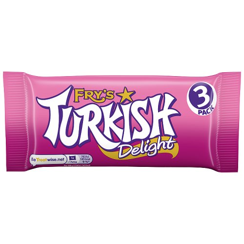 Frys Turkish Delight 3pk (3 x 51g) 153g pack shot
