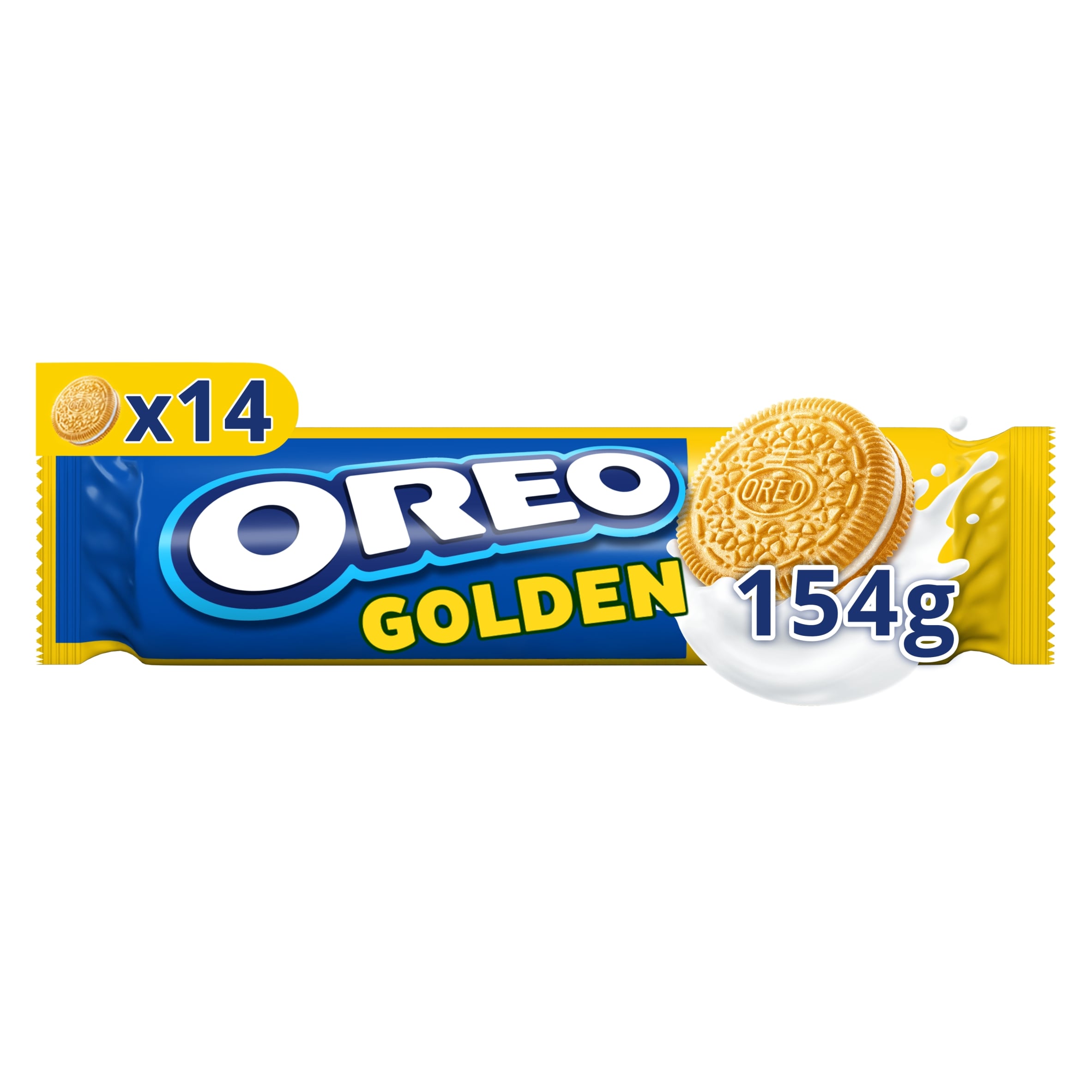 Oreo Golden Crunch 154g pack shot