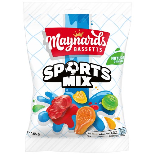 Maynards Bassetts Sports Mix 165g pack shot