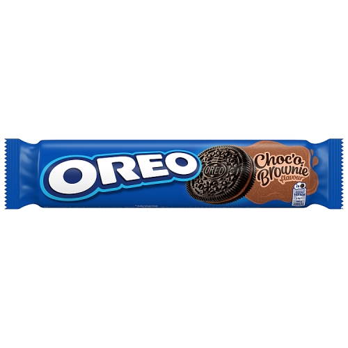 Oreo Std Brownie 154g pack shot