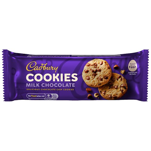 Cadbury Chocolate Chip Cookies 135g pack shot