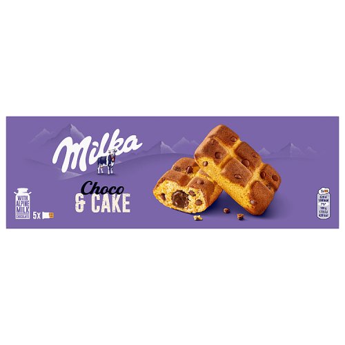 Milka Chocolate Chip Cake 175g pack shot